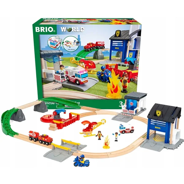 Ravensburger - Zestaw Deluxe Straż Pożarna i Policja (36025) - zdjęcie 2