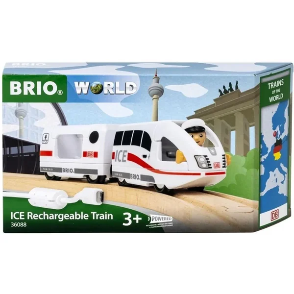 Ravensburger - Brio Pociągi Świata Pociąg ICE (562340)