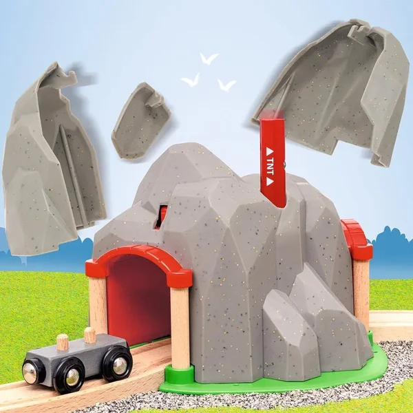 Ravensburger - Wybuchający tunel Brio (63604400) - zdjęcie 3