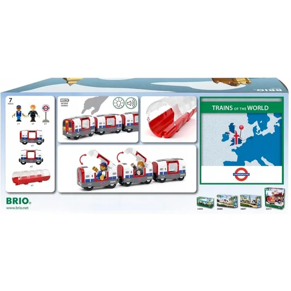 Ravensburger - Pociągi świata Londyńskie Metro Brio (36085)