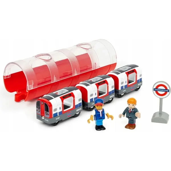 Ravensburger - Pociągi świata Londyńskie Metro Brio (36085) - zdjęcie 2