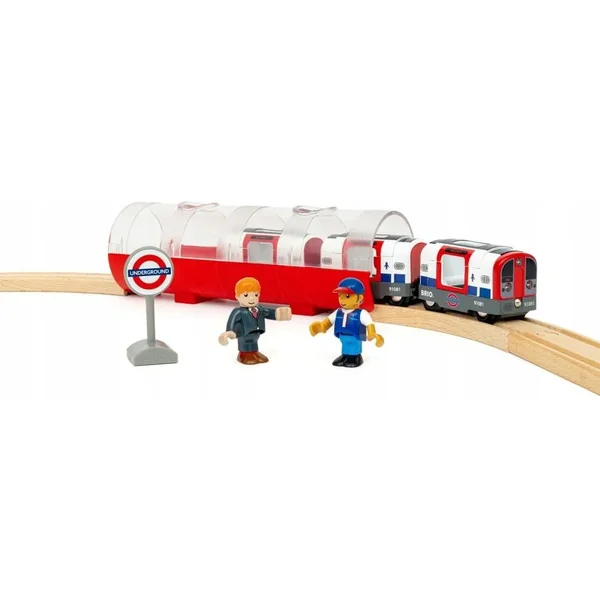Ravensburger - Pociągi świata Londyńskie Metro Brio (36085) - zdjęcie 3