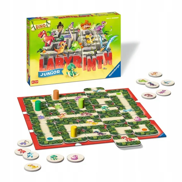 Ravensburger - Labyrinth Jr Dino (562579) - zdjęcie 2