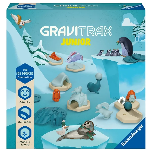 Ravensburger - Gravitrax Junior Zestaw uzupełniający Lodowa Przygoda (630889)