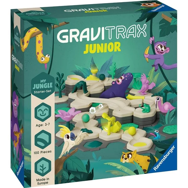 Ravensburger - Gravitrax Junior zestaw startowy Dżungla (630882)