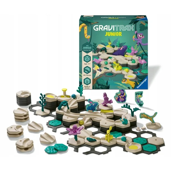 Ravensburger - Gravitrax Junior zestaw startowy Dżungla (630882) - zdjęcie 2