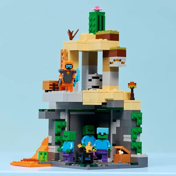 LEGO - Minecraft 21587 Zombie Dungeon baza i 4 minifigurki - zdjęcie 3