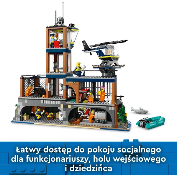 LEGO - Policja z Więziennej Wyspy (60419) - zdjęcie 6