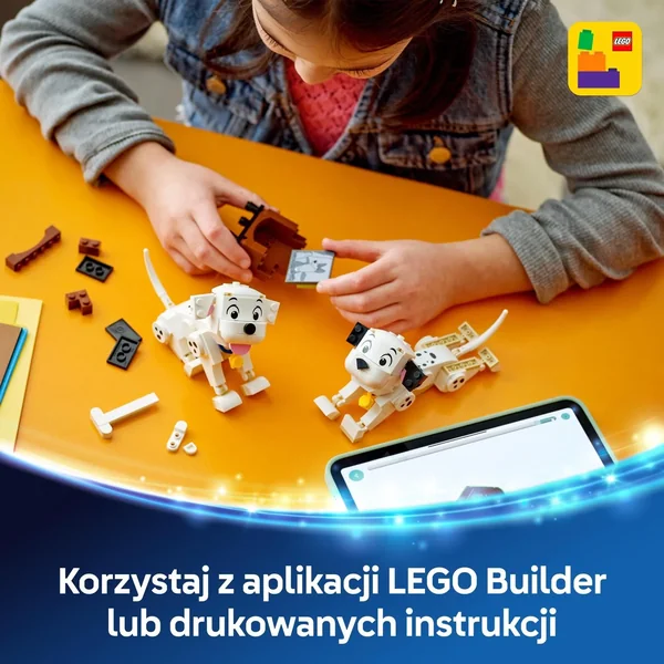 LEGO - Klocki Disney Szczeniaki Szczęściarz i Groszka (43271) - zdjęcie 3