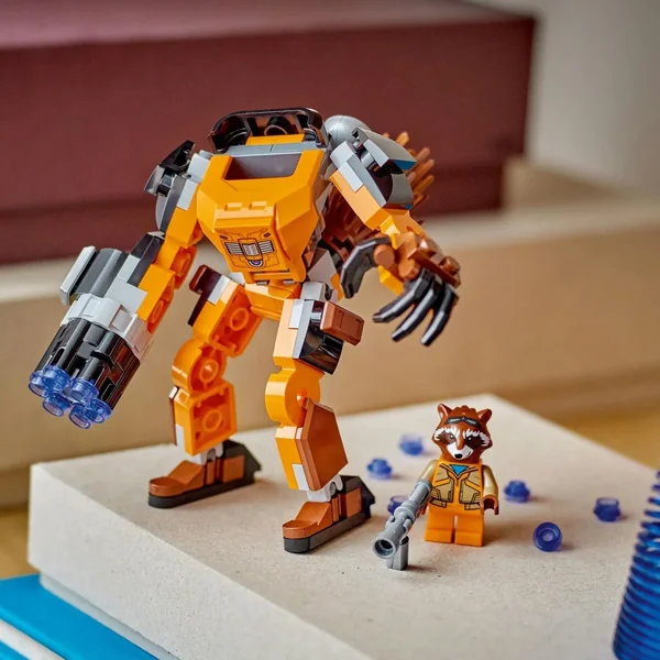 LEGO - Marvel 76243 Mechaniczna zbroja Rocketa - zdjęcie 6