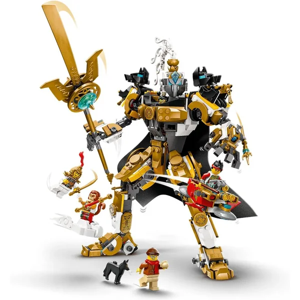 LEGO - Monkie Kid 80065 Niebiański Mech Erlanga (80065) - zdjęcie 4