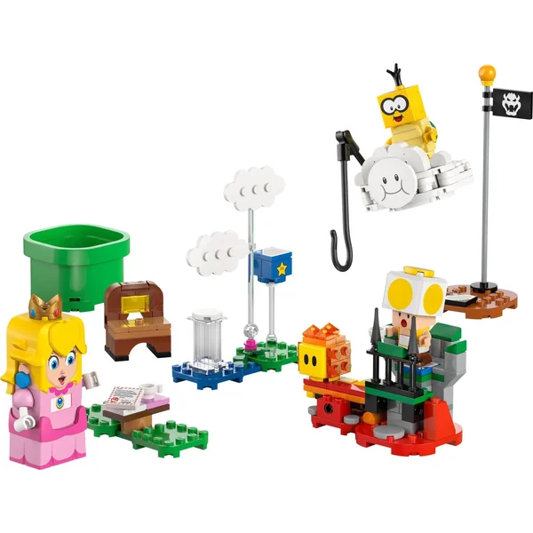 LEGO - Mario 71419 Peach Lot Balonem I Ogródek - zdjęcie 4