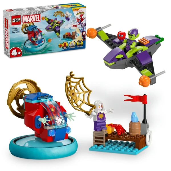 LEGO - Klocki Marvel Spiderman kontra Zielony Goblin (10793) - zdjęcie 2