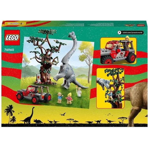 LEGO - Jurassic World 76960 Odkrycie brachiozaura (76960) Mały ankylozaur Bumpy - zdjęcie 2