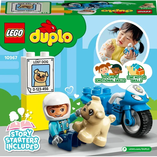 LEGO - Duplo Motocykl policyjny (10967) - zdjęcie 2