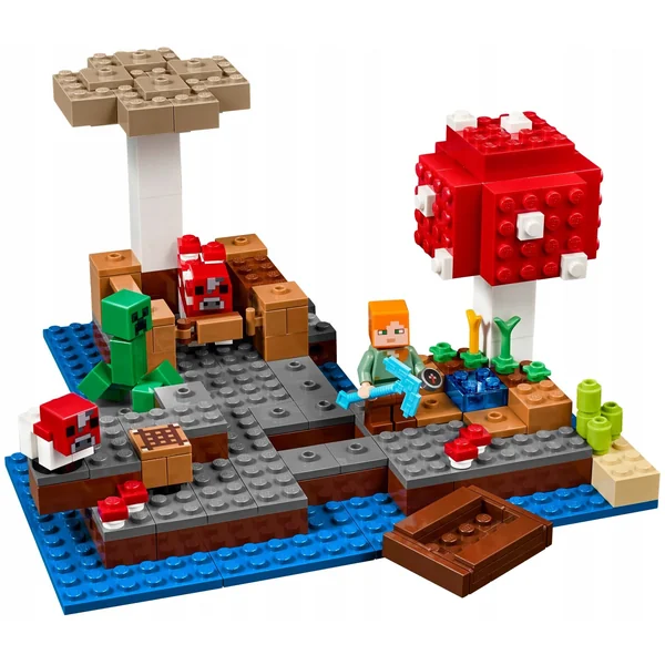LEGO - Minecraft 21129 Grzybowa wyspa - zdjęcie 2