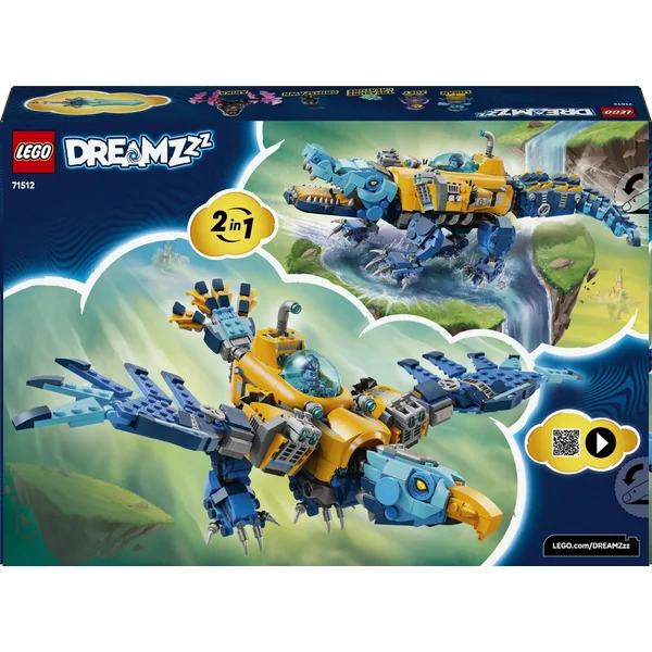 LEGO - Krokodylołódź podwodna DREAMZzz (71512) - zdjęcie 2