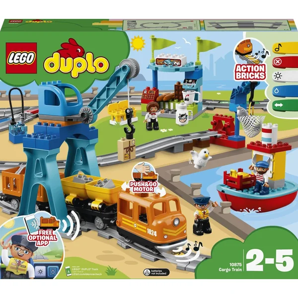 LEGO - Pociąg Towarowy Duplo 10875 - zdjęcie 2