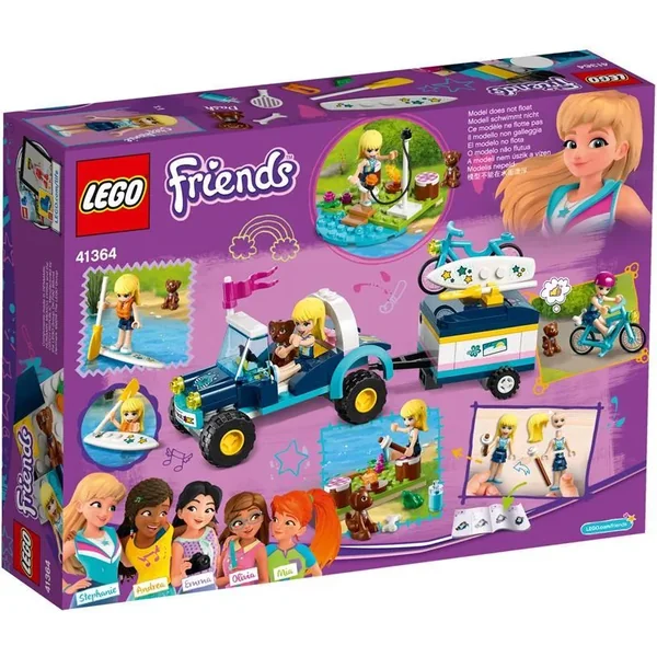 LEGO - Friends 41364 Łazik z przyczepką Stephanie - zdjęcie 2