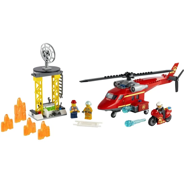 LEGO - City Strażacki helikopter ratunkowy (60281) - zdjęcie 2