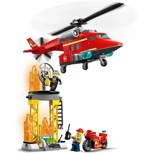 LEGO - City Strażacki helikopter ratunkowy (60281) - zdjęcie 3