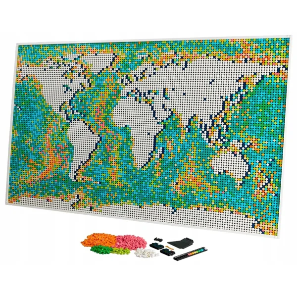 LEGO - Art Mapa świata (31203) - zdjęcie 2