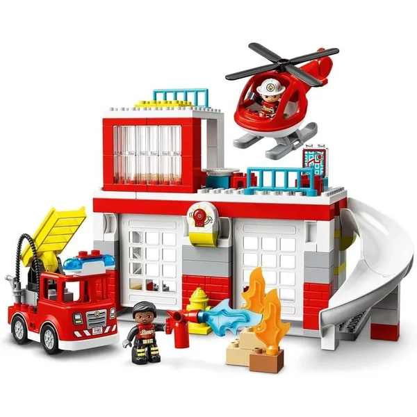LEGO - Duplo Remiza strażacka i helikopter (10970) - zdjęcie 2