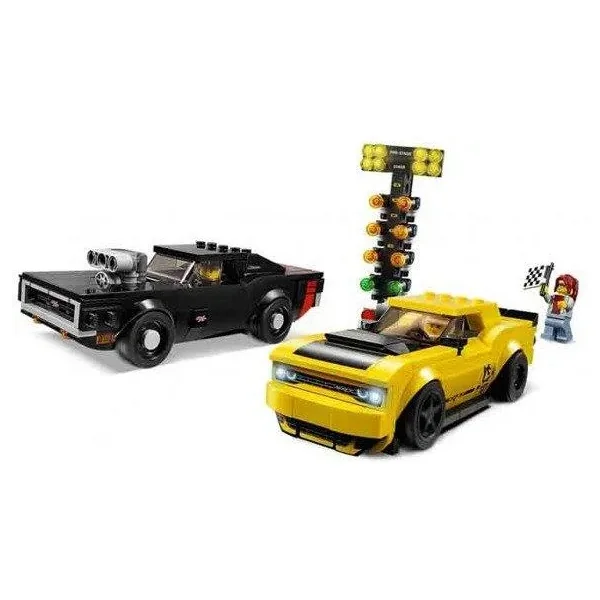 LEGO - Klocki Speed Champions Dodge Challenger i Charger (75893) - zdjęcie 2