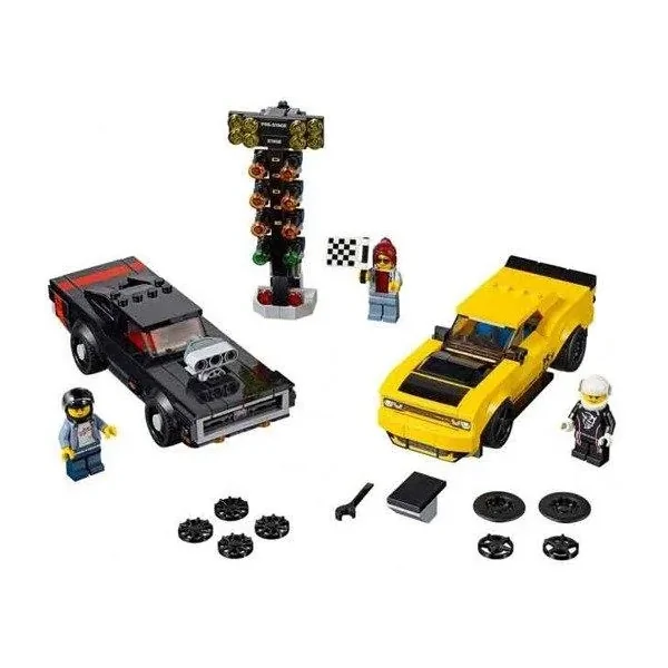 LEGO - Klocki Speed Champions Dodge Challenger i Charger (75893) - zdjęcie 7