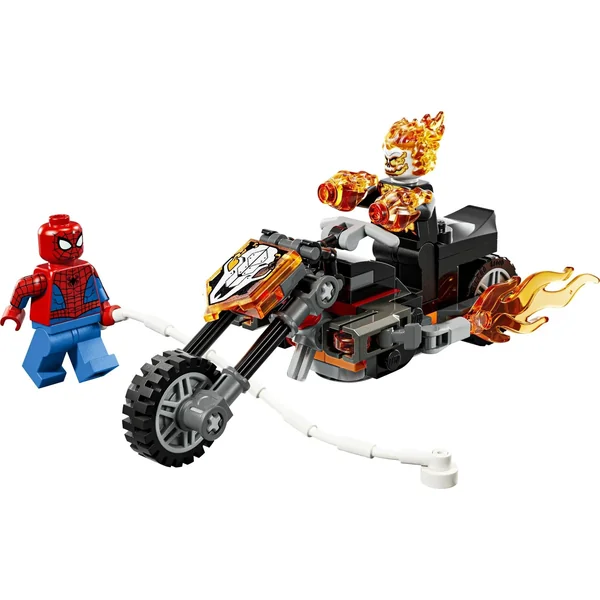 LEGO - Marvel 76335 Spider-Man kontra Ghost Rider na motocyklu - zdjęcie 2