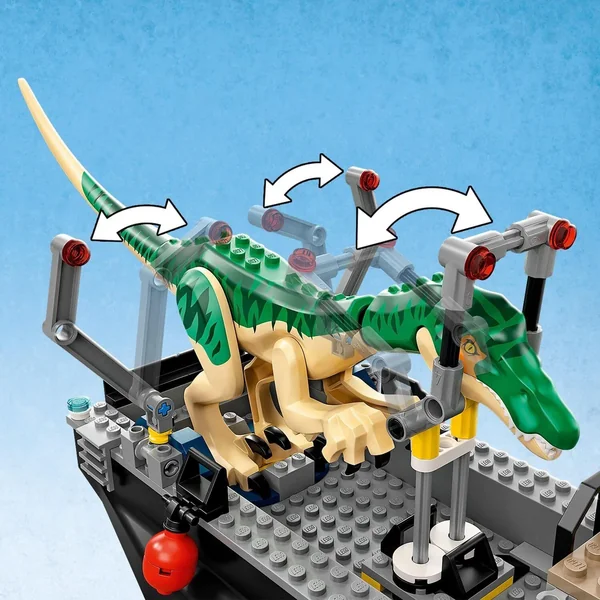 LEGO - Jurassic World 76942 Dinozaur Barionyks i ucieczka łodzią - zdjęcie 4