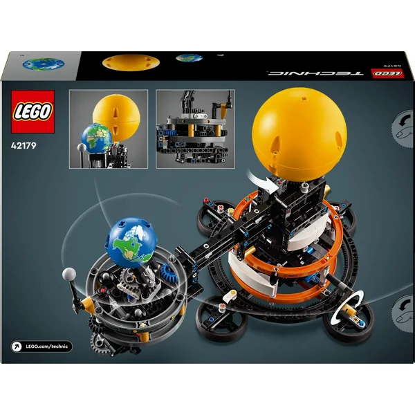 LEGO Technic - Model Układu Słonecznego 526 el. Planeta Ziemia i Księżyc na orbicie (42179) - zdjęcie 2