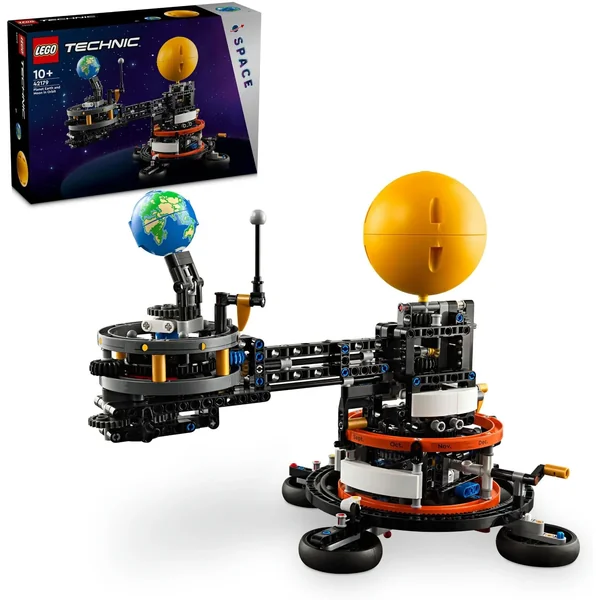 LEGO Technic - Model Układu Słonecznego 526 el. Planeta Ziemia i Księżyc na orbicie (42179) - zdjęcie 3