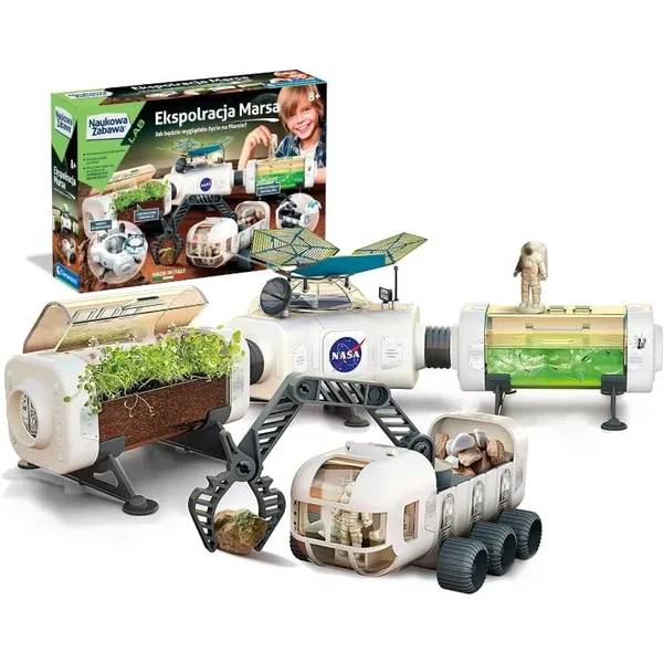 Clementoni - Zestaw edukacyjny Eksploracja Marsa z łazikiem NASA 50734 - zdjęcie 2
