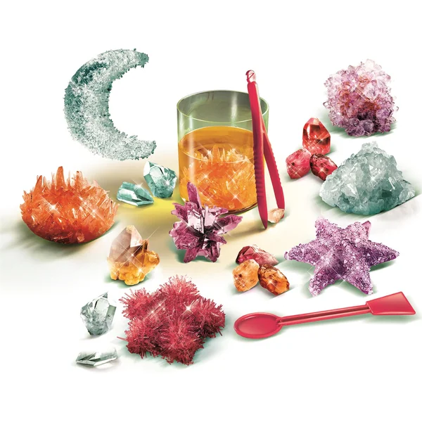 Clementoni - Naukowa zabawa. Stwórz własne kryształy (317245) - zdjęcie 2