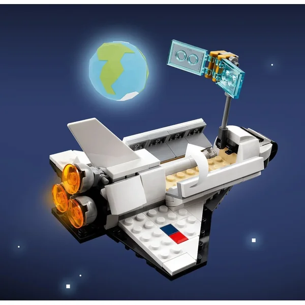 LEGO - Creator Prom kosmiczny 3w1 z astronautą i statkiem kosmicznym (31134) - zdjęcie 10