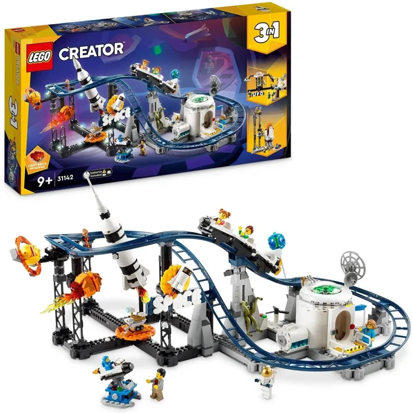 LEGO - Creator 3 w 1 Kosmiczna kolejka górska (31142) - zdjęcie 3