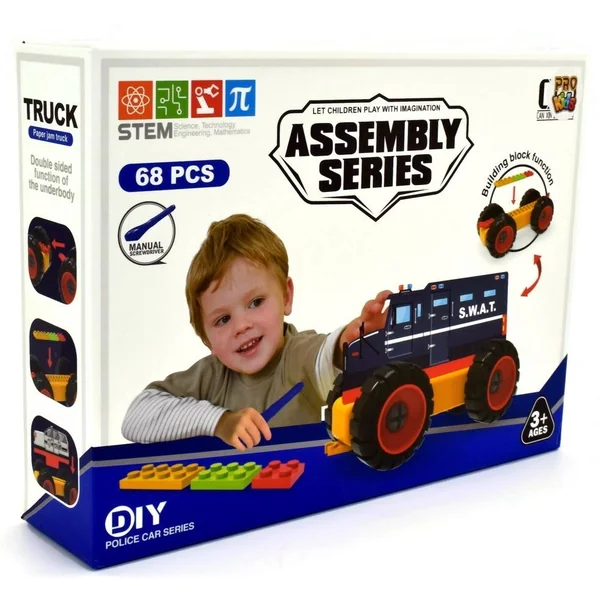 Pro Kids - Konstruktor pojazd samochód 68 el. (429109)