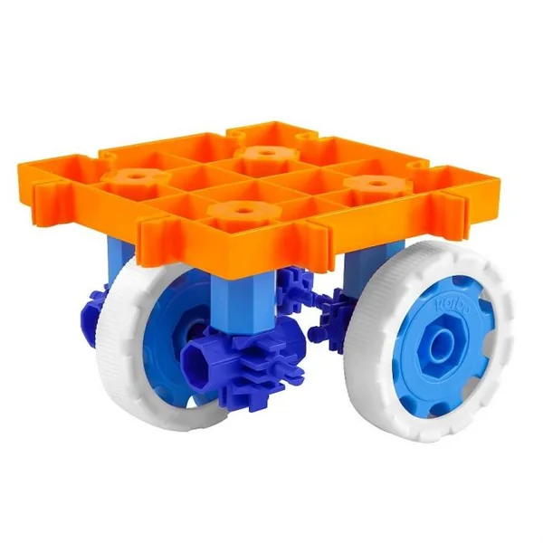 Korbo - Klocki konstrukcyjne Space 131 el. z motywem kosmosu - zdjęcie 4