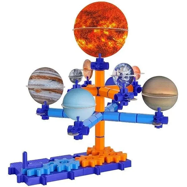 Korbo - Klocki konstrukcyjne Space 131 el. z motywem kosmosu - zdjęcie 6