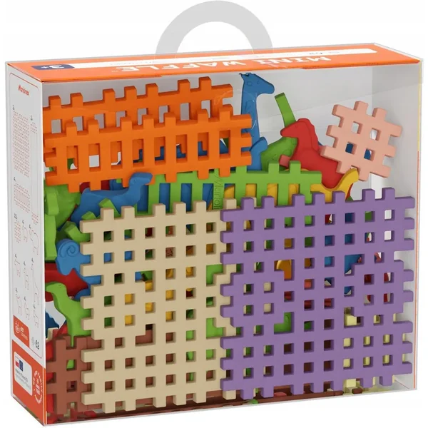 Marioinex - Klocki konstrukcyjne mini Zwierzęta 62 elementy - zdjęcie 4