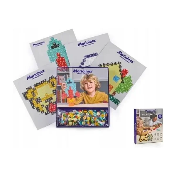 Marioinex - Klocki konstrukcyjne micro 817 elementów - zdjęcie 5