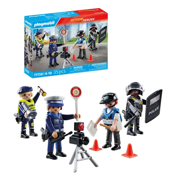Playmobil Zestaw figurek policjantów 71730 - zdjęcie 2
