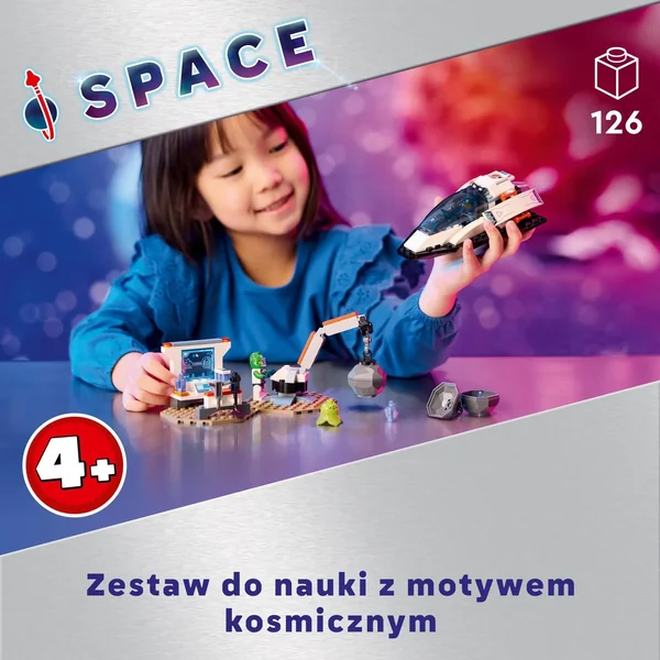 LEGO - City Statek kosmiczny i odkrywanie asteroidy (60429) - zdjęcie 4