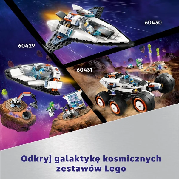 LEGO - City Statek kosmiczny i odkrywanie asteroidy (60429) - zdjęcie 5