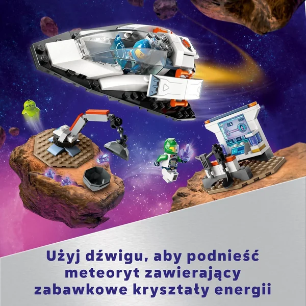 LEGO - City Statek kosmiczny i odkrywanie asteroidy (60429) - zdjęcie 6