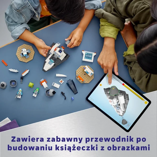 LEGO - City Statek kosmiczny i odkrywanie asteroidy (60429) - zdjęcie 10