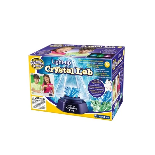Świecące kryształowe laboratorium