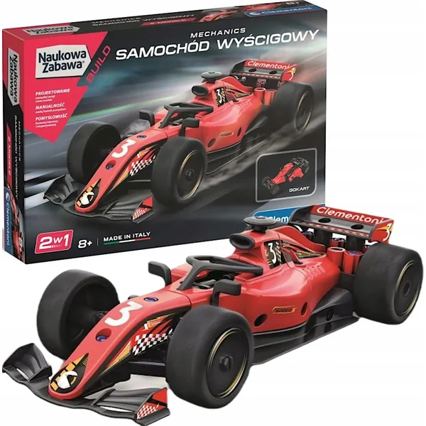 Clementoni - Laboratorium mechaniki Samochód wyścigowy (50870) - zdjęcie 2