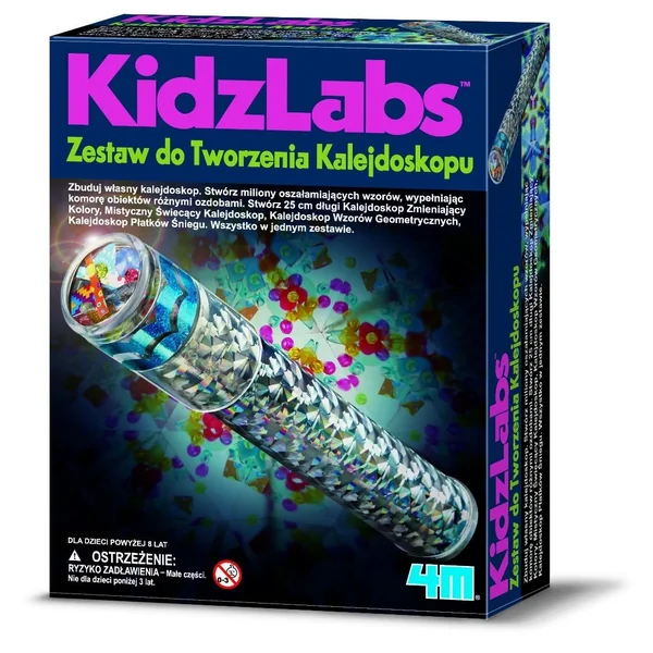 4M Industrial Development Ltd. - Kidzlabs Zestaw do stworzenia kaleidoskopu (142602)
